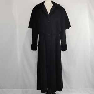 Vintage Charles Klein Forstmann 75% Wool Victorian Cloak Coat-Sz L